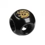 Adaptador Q Bitspower 5x rosca fêmea 1/4 preto mate - adaptador de ligação múltipla G1/4
