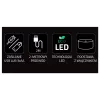 Lâmpada de mesa MANTA SNL86PK Style Neon Lights UFO rosa – lâmpada néon decorativa rosa