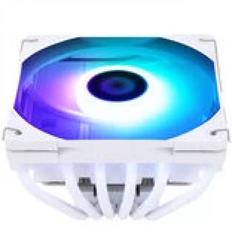 Dissipador de CPU Thermalright AXP120 X67 ARGB de perfil baixo - 120 mm, branco (AXP120 X67 branco ARGB)
