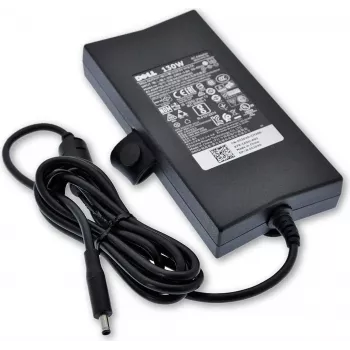 Fonte de alimentação Dell 130W 19,5V para portáteis Dell compatíveis, Modelo 450-AEWF