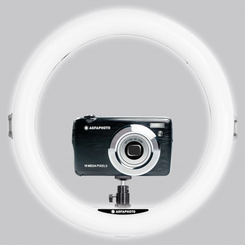 Agfa Arl11xl Ring Light LED Ring 11 polegadas + tripé + telecomando