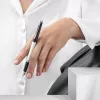 Caneta de tinta permanente Waterman Hémisphère Colour Blocking preto branco lacado