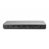 Digitus DA-70918 estação de acoplamento USB-C, 13 portas, 3x HDMI, 2x DP, 4x USB-A, 1x USB-C, RJ-45 1GbE, SD, áudio, 150 W