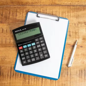 Maul MTL 800 calculadora de secretária, 12 dígitos, preto (7269290)
