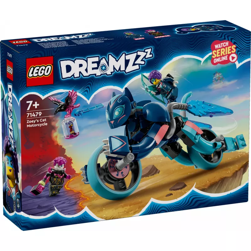 LEGO DREAMZzz Moto Gato da Zoey Brinquedo de construção 71479