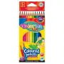 Lápis de cor sextavados Colorino Kids 12 cores
