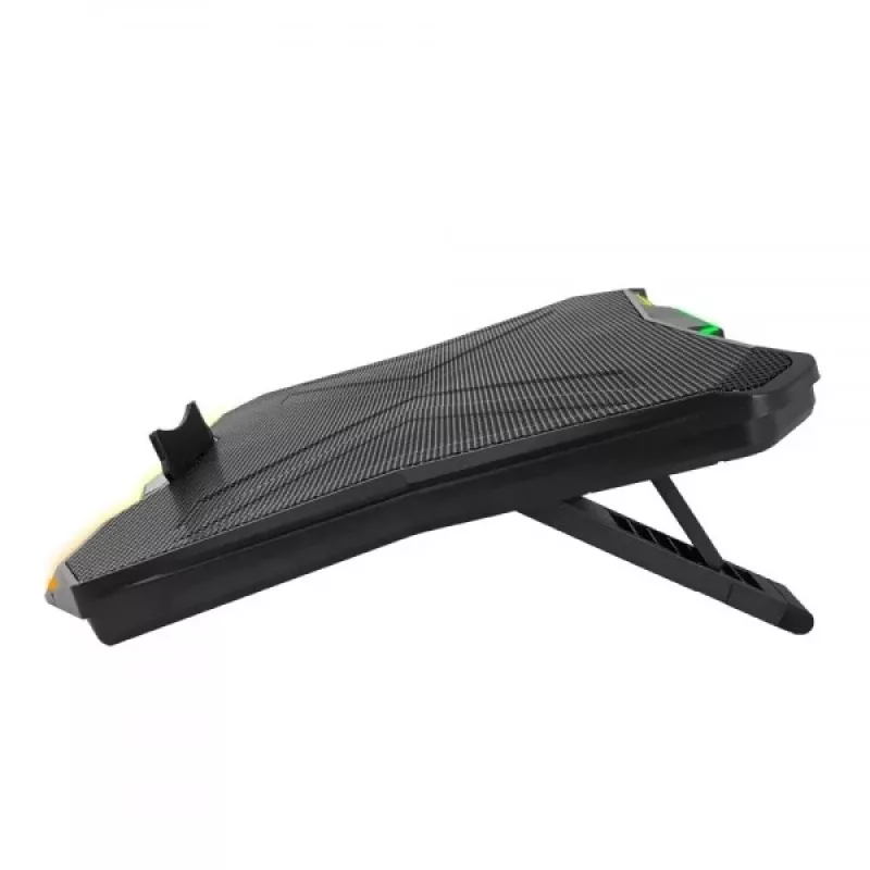 Esperanza EGC110 Xalok base de arrefecimento gaming RGB para portátil de 17" (43,2 cm), 800 rpm, preta