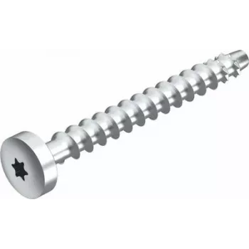 OBO Bettermann MMS+ P 7.5x80 Bucha de parafuso corta-fogo de cabeça redonda, 3498272