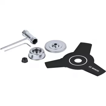 Conjunto de facas Bosch F016800631 — 6 peças com lâminas de aço inoxidável e cabos ergonómicos