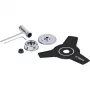 Bosch Professional F016800631 conjunto de lâminas para roçadora GFR 18V-23 / GRT 18V-33, 6 peças, 23 cm