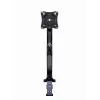 Suporte para monitor GEMBIRD MA-DA1-03 para ecrãs de 17–35 polegadas, 10 kg, VESA 75x75–100x100, fixação por grampo/passagem na secretária, preto