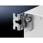 Conjunto de montagem Rittal AX 2508.020 — aço inoxidável/branco, compatível com Rittal AX, KX, AX IT, EL (4 unid.)