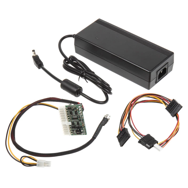 Fonte de alimentação Streacom Nano160 160 W 24-Pin ATX ATX multicolor