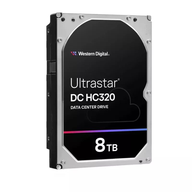 Disco rígido interno 3,5 polegadas SAS Western Digital Ultrastar DC HC320 8 TB, 7200 rpm, 12 Gbit/s, 256 MB cache