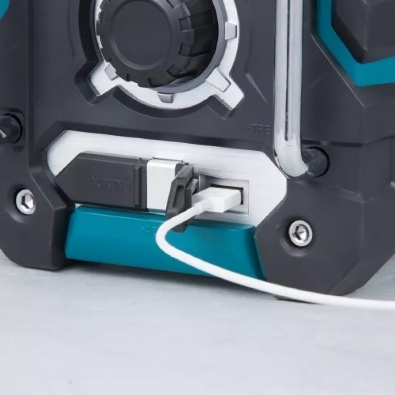 Rádio Makita DMR112 preto, turquesa