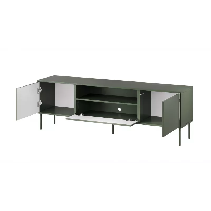 Móvel RTV Cama EF TRESSE 180x40x54.5 verde mate