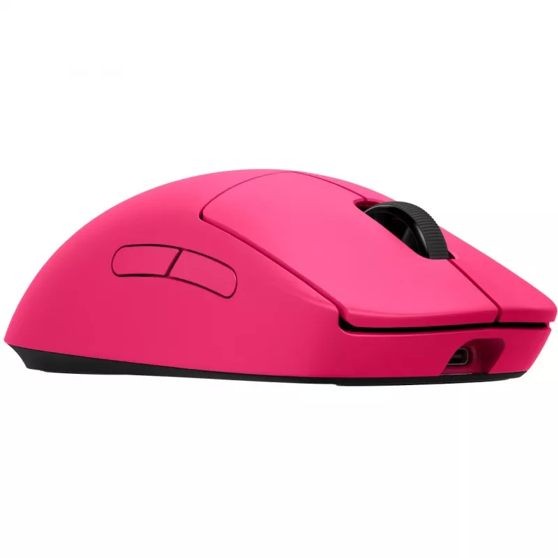 Rato Logitech Pro 2 Lightspeed rosa interface