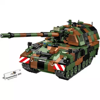 Conjunto de construção COBI Panzerhaubitze 2000 1006 peças forças armadas
