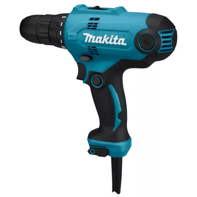 Berbequim Makita DF0300 1500 rpm sem chave 1,2 kg preto, azul