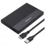 Caixa para SSD/HDD SATA de 2,5 polegadas QOLTEC 52277 USB 3.0