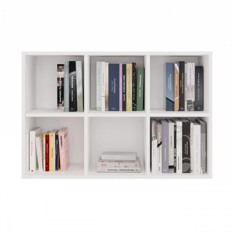 Estante MALAX MINI 2X3 branco