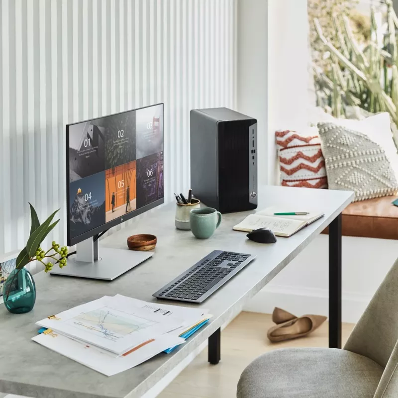 PC de secretária HP Pro Tower 400 G9 — Intel Core i5-14500, 8GB DDR5 4800, 512GB NVMe SSD, Intel UHD 770, Windows 11 Pro, Torre, preto