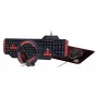 Teclado gaming GEMBIRD GGS-UMG4-02 104 teclas Full-Size USB QWERTY US-Inglês com rato, preto