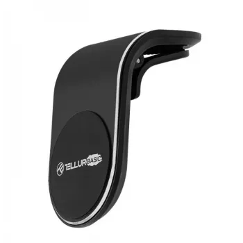 Suporte de telemóvel para automóvel Tellur MCM7 suporte magnético para saída de ar, preto