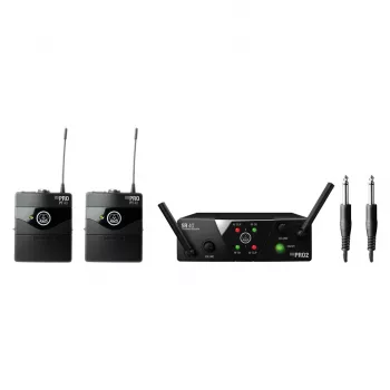 Conjunto de microfone sem fios AKG WMS40 Mini2 Instrumental