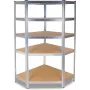Prateleira de canto em metal G9040 40 cm
