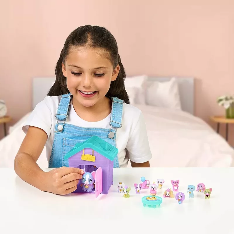 Conjunto de figuras Little Live Pets - Families Moms House Party