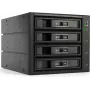 FANTEC BP-T3141, 4x SAS/SATA 6G 3.5/2.5 HDD/SSD em 3x5,25 Backplane-Modul (2192)