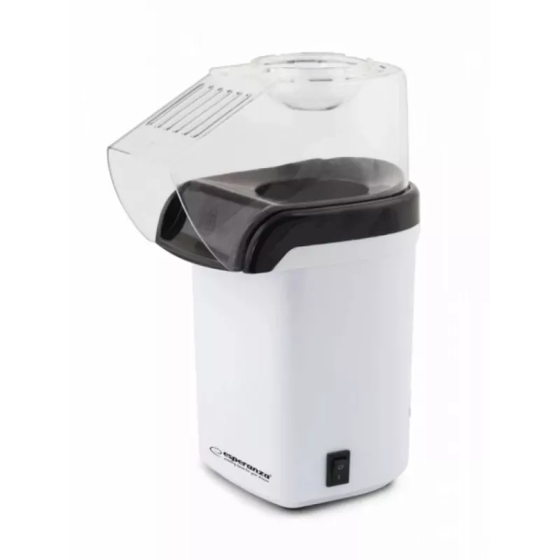 Máquina de pipocas Esperanza EKP005W preto branco, 0,27 L, 1200 W, ar quente