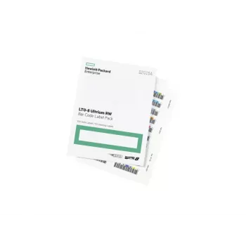 Hewlett Packard Enterprise HPE LTO-8 Ultrium RW Bar Code Label Pack - Etiquetas de código de barras (Q2015A)