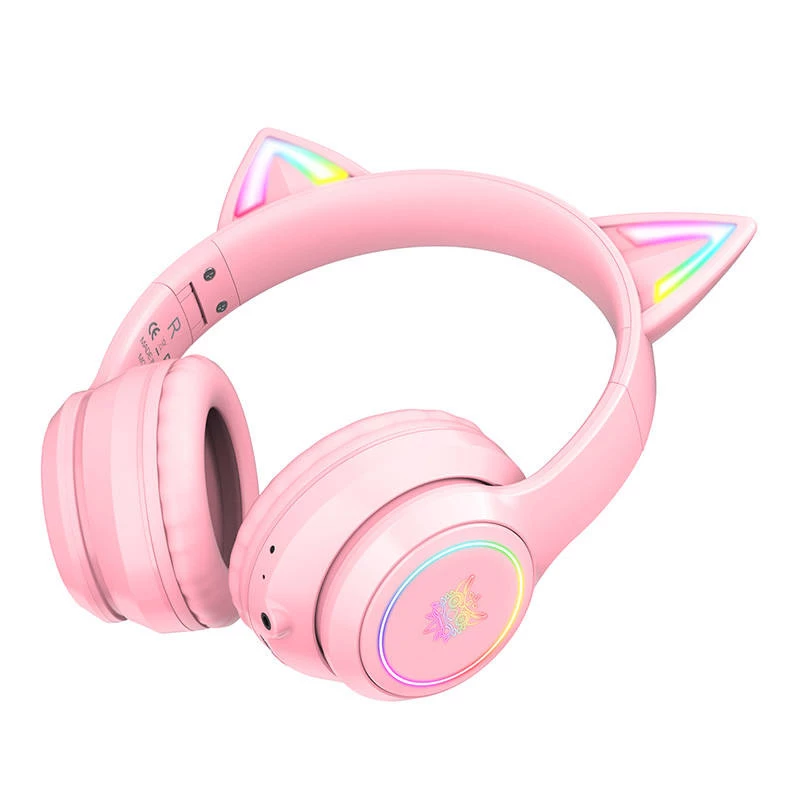 Auscultadores gaming ONIKUMA B90 Rosa