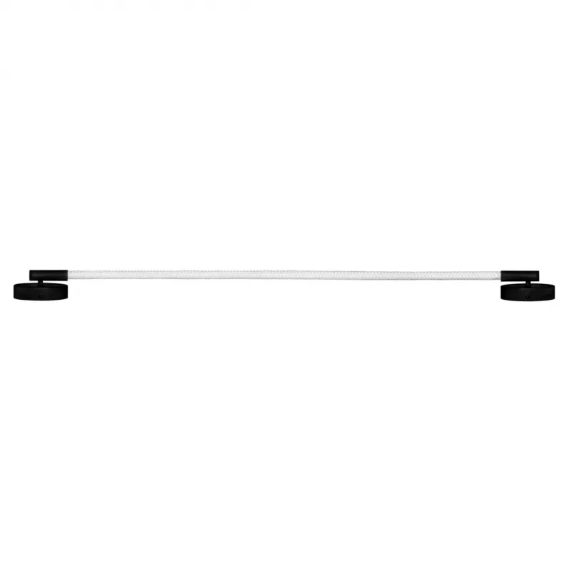 Aplique de parede LED ActiveJet AJE-CAMELIA NW — 2400 lm, 4000 K, 16 W, preto, 1580×120×65 mm, IP20