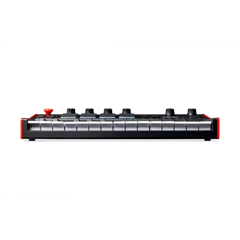 Akai MPK Mini Play MK3 teclado controlador MIDI com controlador de pads, USB, preto/vermelho