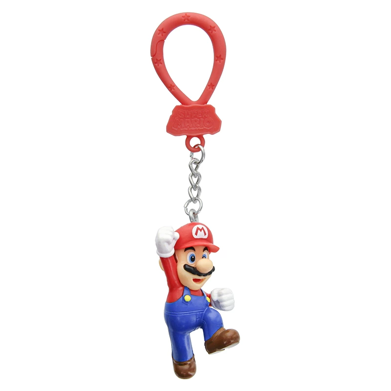 Backpack Buddies conjunto de porta-chaves Paladone Super Mario CDU com 24 peças – várias personagens, acessório de coleção