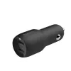 Carregador de Automóvel Dual-USB-A 12W x2 Preto