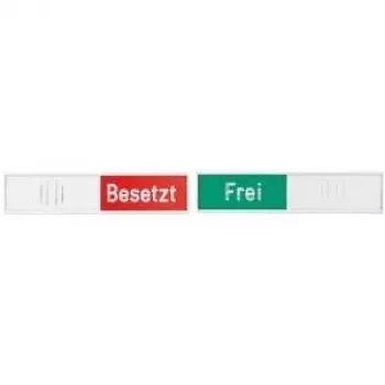 Placa autoadesiva Franken BS0117 verde vermelho branco