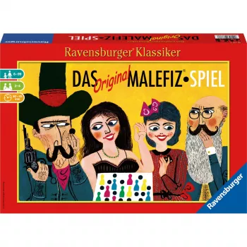 O jogo original Malefiz, jogo de tabuleiro