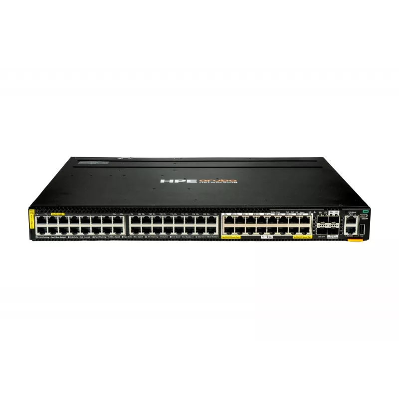 Switch HPE Aruba Networking CX 6300M 32p 1G 16p Smart Rate 5G Class8 PoE 2p SFP56 50G 2p SFP28 25G MACsec - Switch - L3 - gerido - 32 x 10/100/1000 (PoE++)