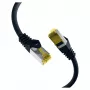 EFB-Elektronik cabo de rede RJ45 Cat.6A S/FTP LSZH Cat.7 cabo bruto preto 0,15 m fabricante: EFB Elektronik (MK7001.0,15B)