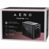 Torradeira elétrica, preta, 220-240V, 50-60Hz, 780-930W, 2 ranhuras, 3 modos, 7 níveis de tostagem