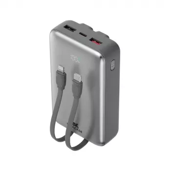 Powerbank Rivacase VA2612 – carregador USB portátil de 20000 mAh com várias portas USB
