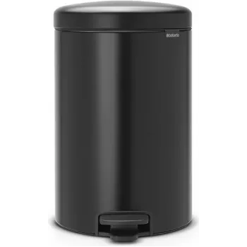 Brabantia 114106 balde do lixo 20 l redondo preto (11 41 06)