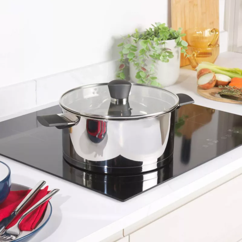 Panela Russell Hobbs RH01168EU7 24 cm aço inoxidável, apta para indução, utensílio de cozinha