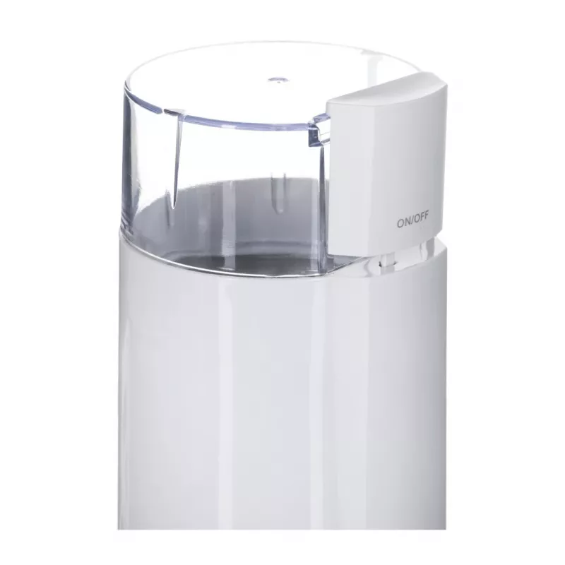 Moinho de café elétrico com lâminas ESPERANZA EKC001W — 160 W, capacidade 50 g, lâminas de aço inoxidável, branco translúcido
