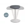 Cadeira de escritório Leitz 65440085 assento acolchoado cinzento estrutura de plástico