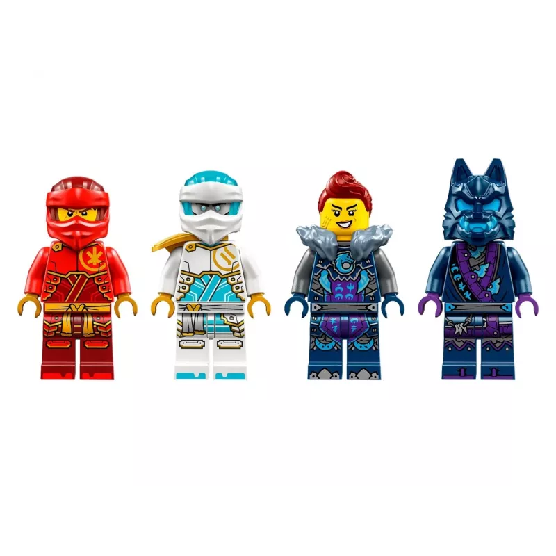 LEGO NINJAGO Conjunto 71808 — 322 peças, 4 minifiguras, altura 160 mm, idade 7+